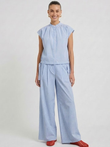 OUI Bluse in Blau