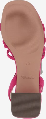 REMONTE Strap Sandals in Pink