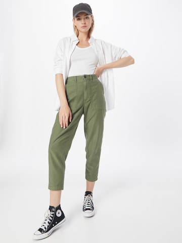 Madewell Normální Kalhoty – zelená