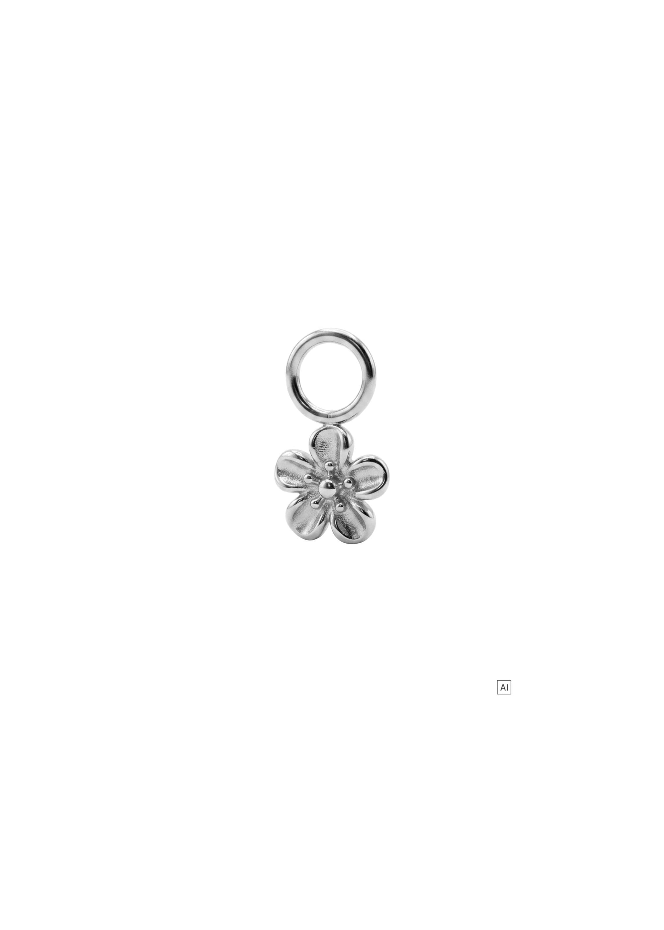 PURELEI - Colgante 'Cherryblossom' en plata: frente