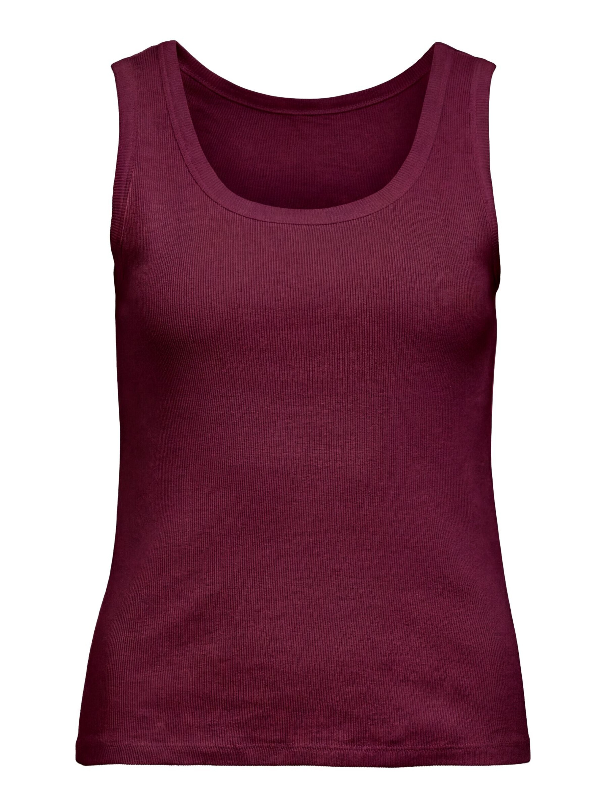 OBJECT Top 'OBJMoli' in Rood: voorkant