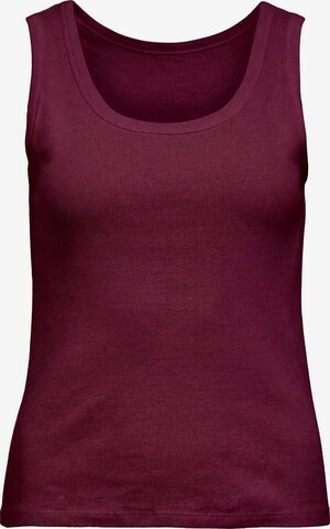 OBJECT Top 'OBJMoli' in Rood: voorkant