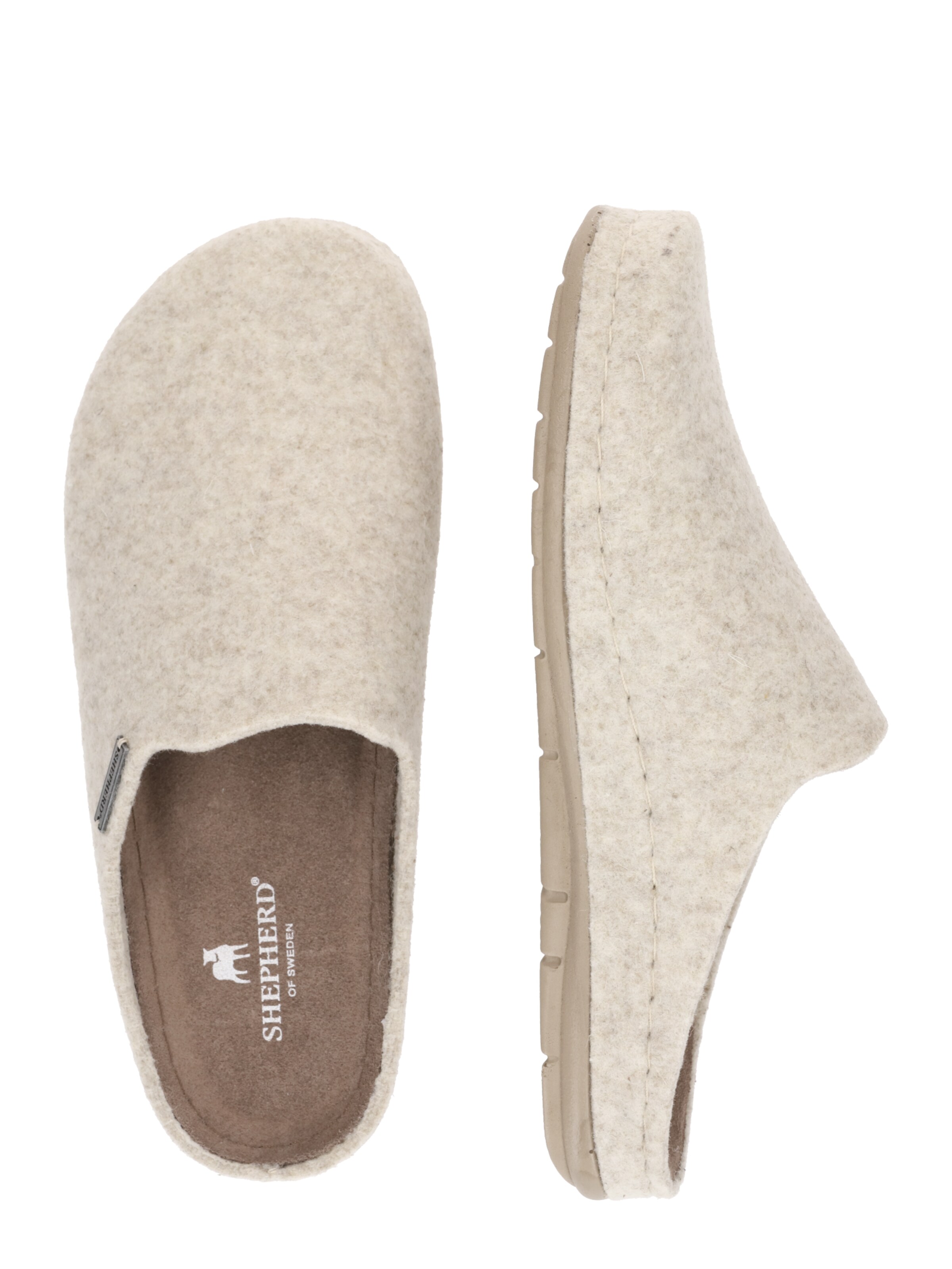 SHEPHERD Házi cipő 'Annsofie' - bézs