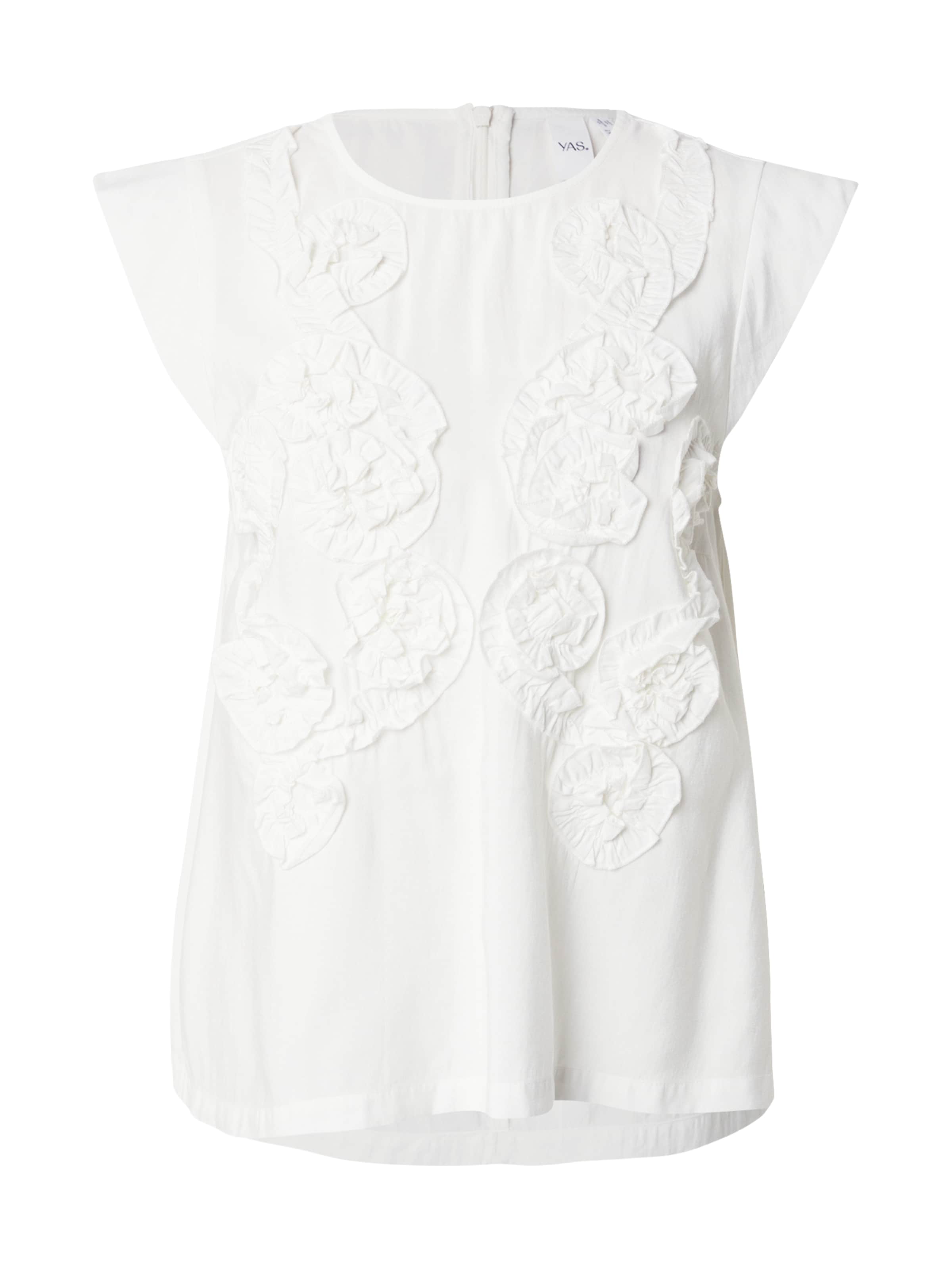 YAS Bluse 'YASSACU' in Weiß: Vorderseite