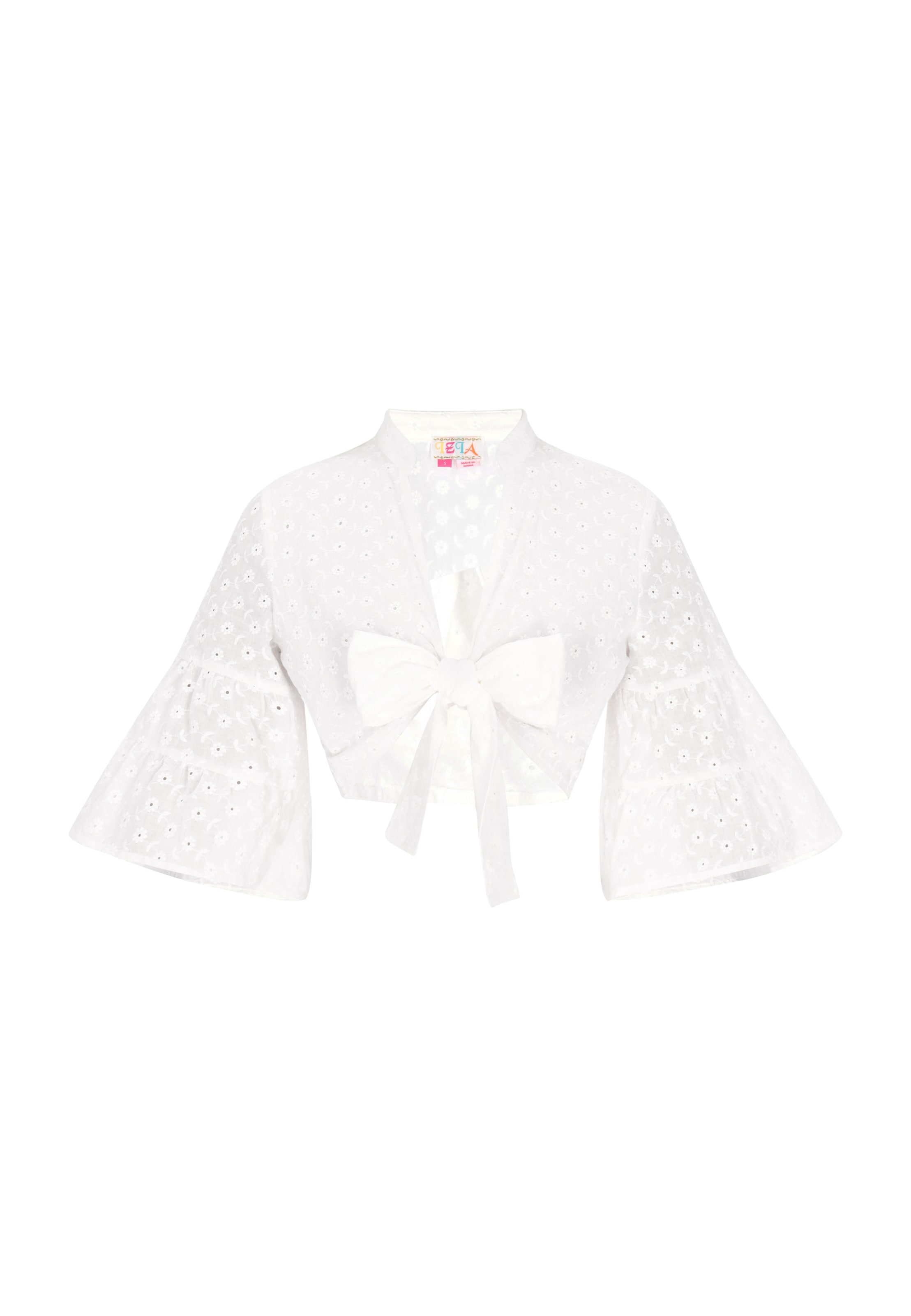 IZIA - Blusa en blanco: frente