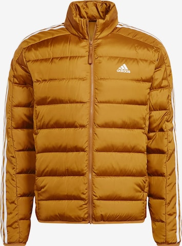 ADIDAS SPORTSWEAR Outdoor jacket 'Essentials' in Brown: front