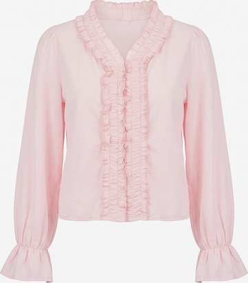 usha BLACK LABEL - Blusa en rosa: frente