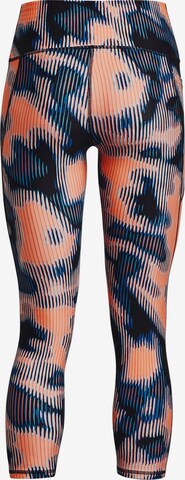 UNDER ARMOUR Skinny Workout Pants in Orange