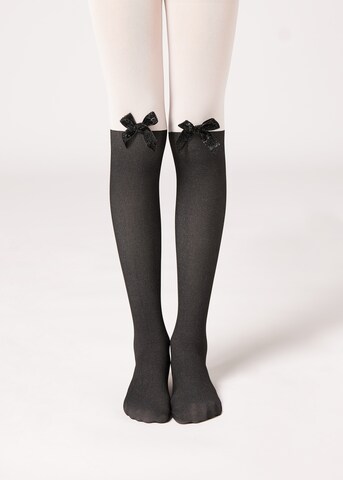 CALZEDONIA Tights in Beige: front