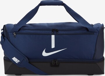 NIKE Sports Bag in Blue: front