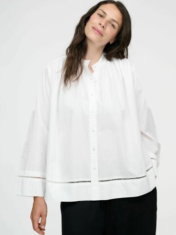 moshi moshi mind Halenka 'July' – bílá: přední strana