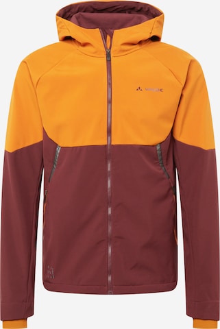 VAUDE Outdoorjas 'Qimsa' in Bruin: voorkant