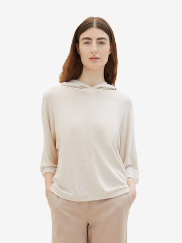 TOM TAILOR Pullover in Beige: predná strana