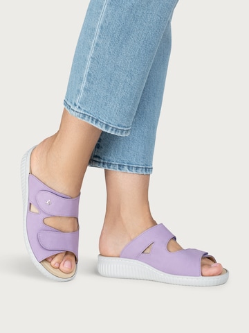 Mule VITAFORM en violet : devant
