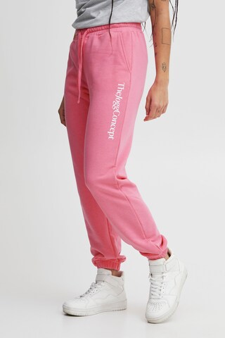 Tapered Pantaloni 'Safine' di The Jogg Concept in rosa: frontale