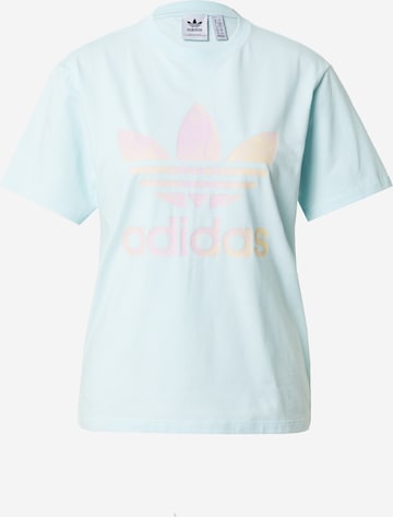 ADIDAS ORIGINALS T-Shirt 'Trefoil' in Blau: predná strana