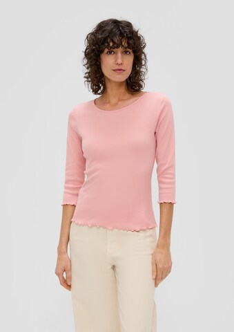 s.Oliver - Camisa em rosa: frente