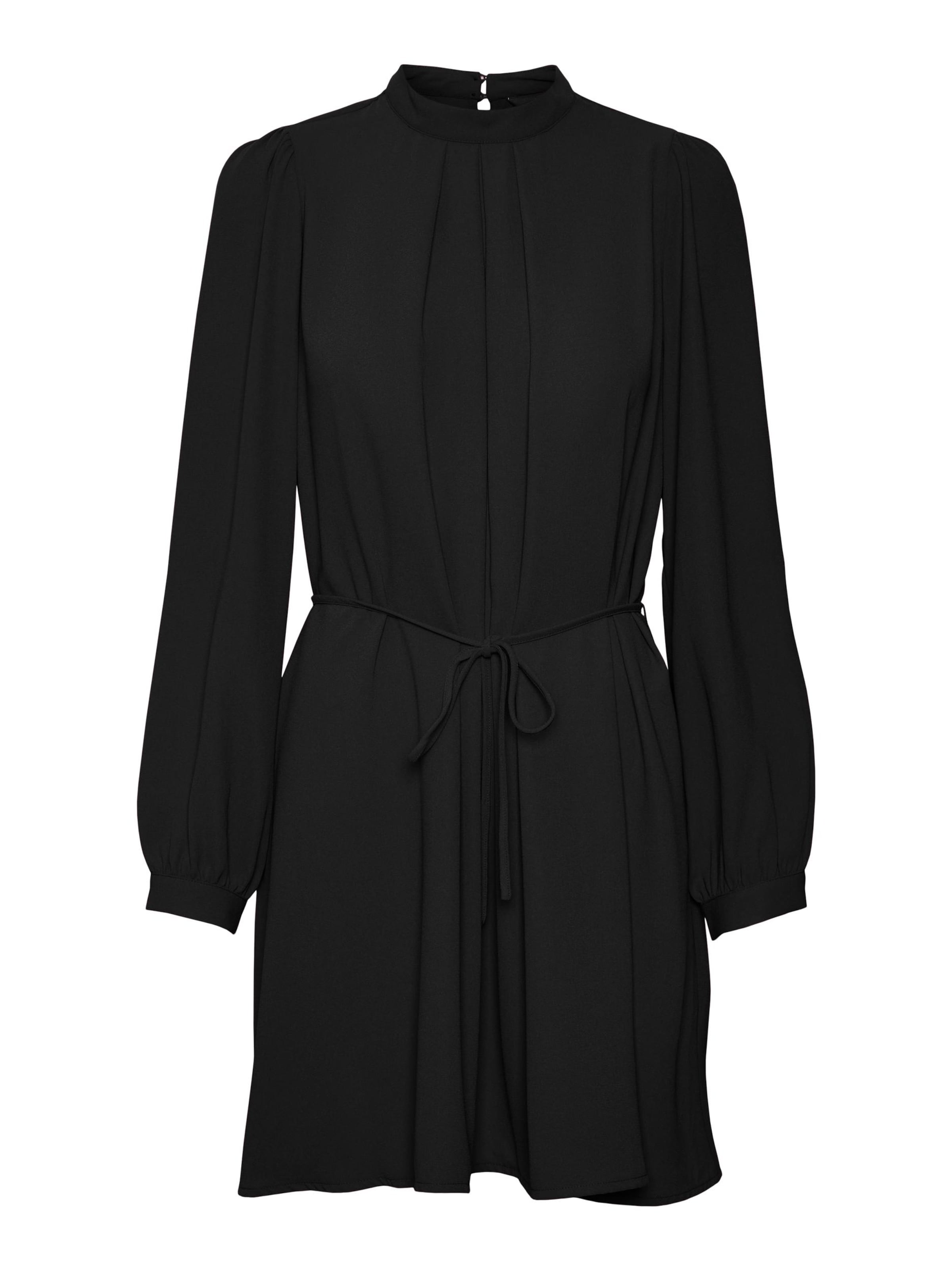 VERO MODA Shirt dress 'VARIA' in Black: front