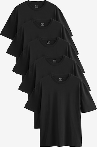 T-Shirt Next en noir : devant