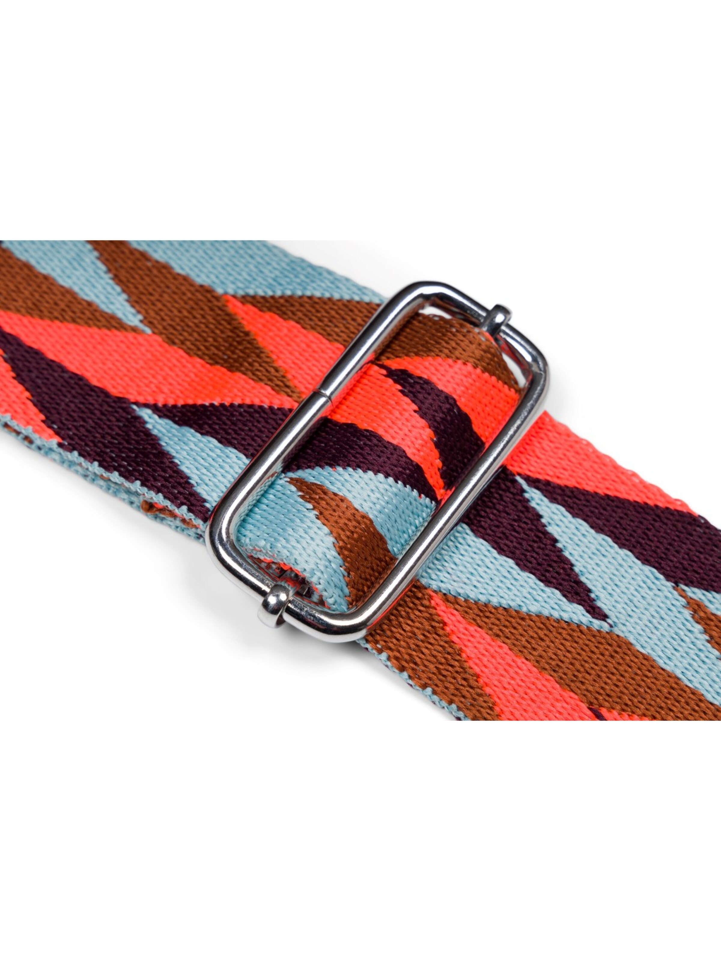 styleBREAKER Taschenzubehör 'Breiter Wechsel Taschengurt Rauten Muster'‌‌‌‌‌‌ in Orange