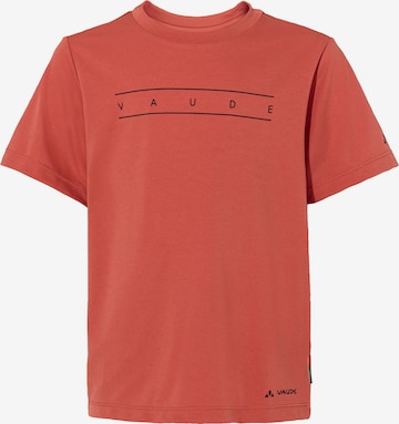 VAUDE Performance shirt in Red: front