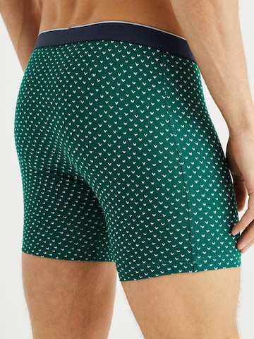 WE Fashion - Calzoncillo boxer en verde