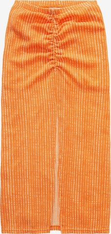 TOM TAILOR DENIM Skirt in Orange: front
