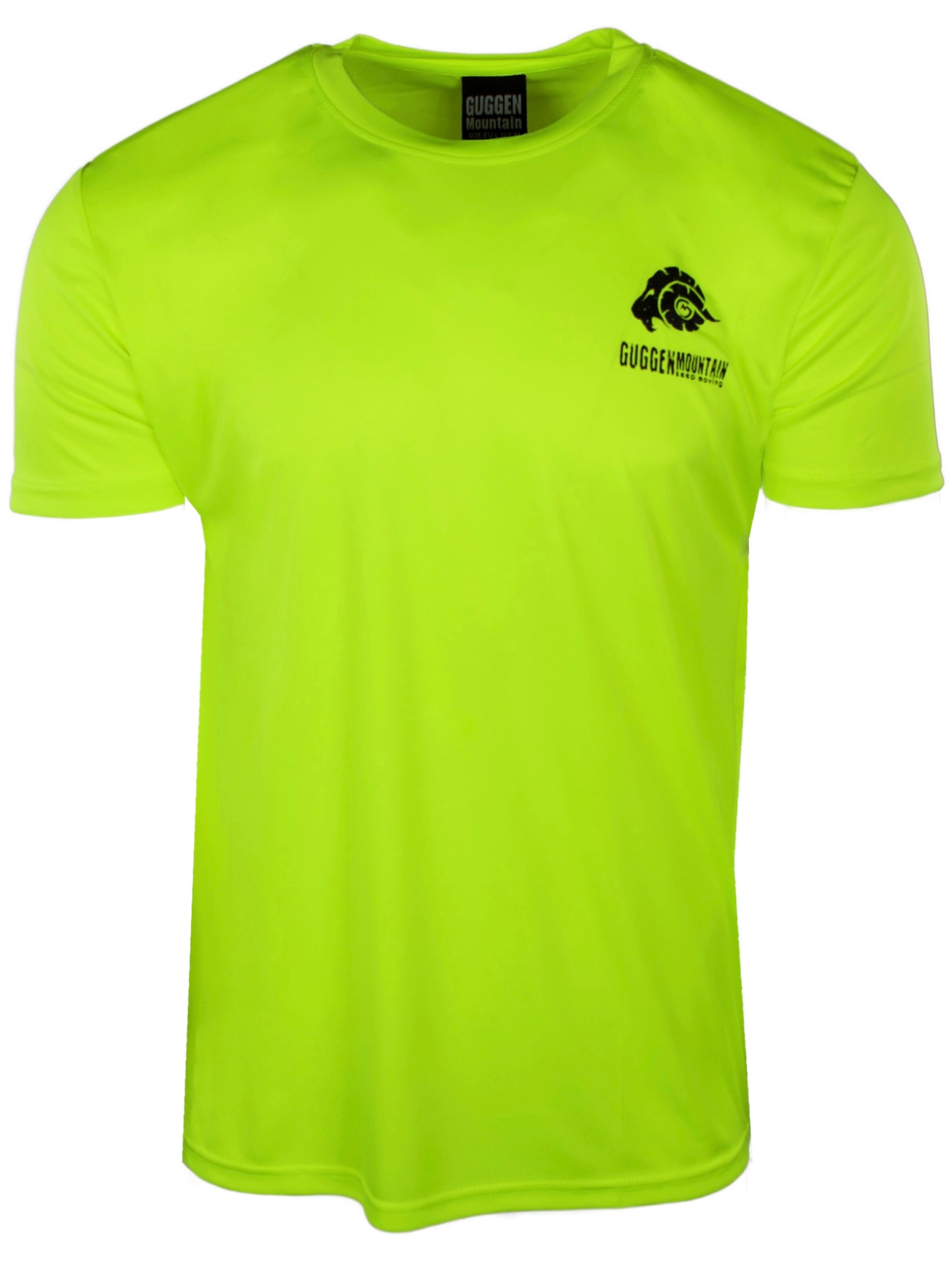 Guggen Mountain Funktionsshirt in Grün: Vorderseite