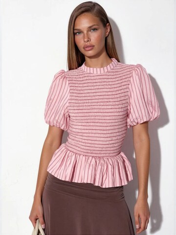 Camicia da donna di Busem in rosa: frontale