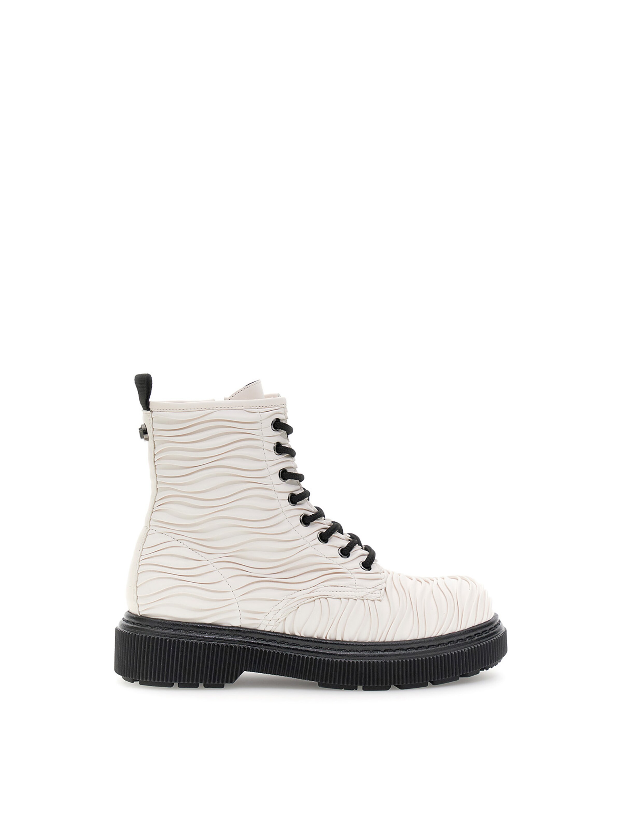 Stivaletto stringato di CAFè NOIR in bianco