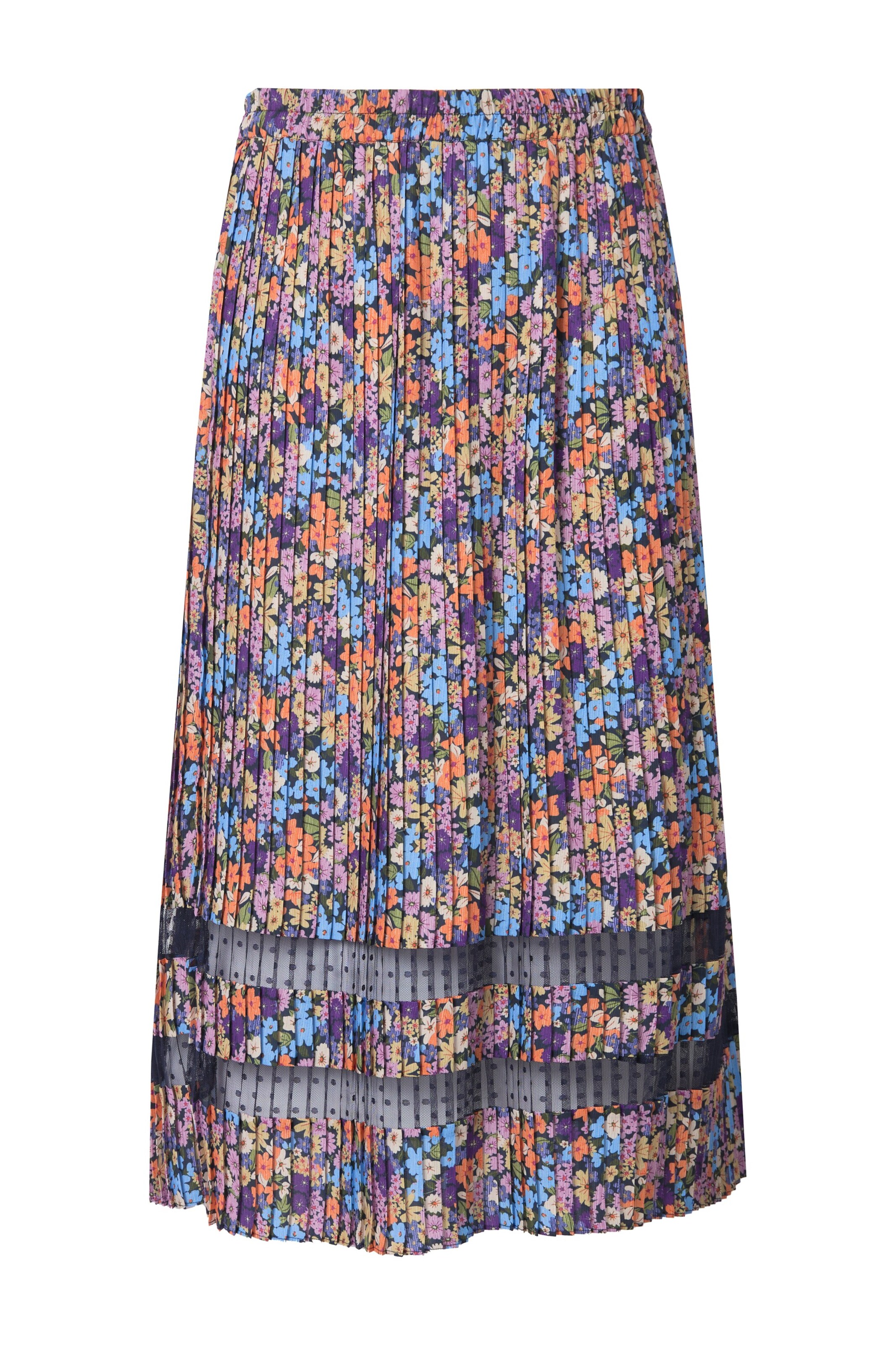 Ulla Popken Rok in Gemengde kleuren: voorkant