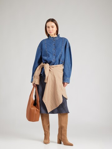 & Other Stories Bluza | modra barva