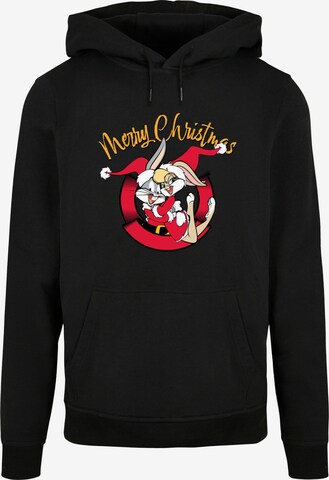 ABSOLUTE CULT Sweatshirt 'Looney Tunes - Lola Merry Christmas' in Schwarz: predná strana