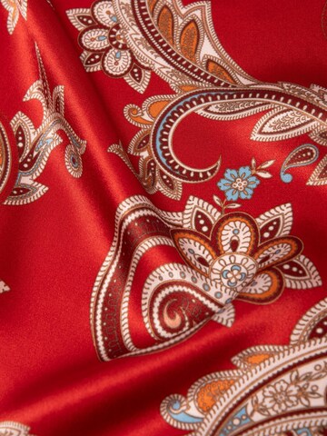 MayTree Scarf 'Seidentuch Paisley' in Red