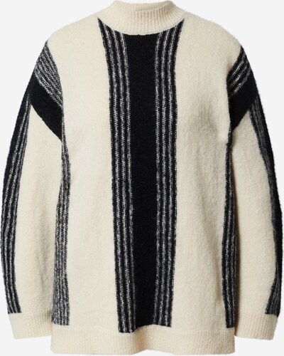 LeGer by Lena Gercke Pull-over 'Ayana' en noir / blanc cassé, Vue avec produit