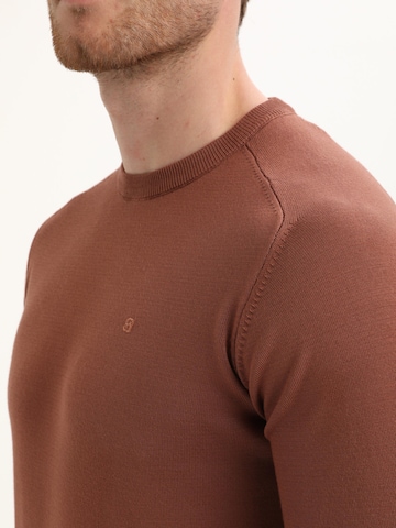 Gabbiano Pullover in Braun