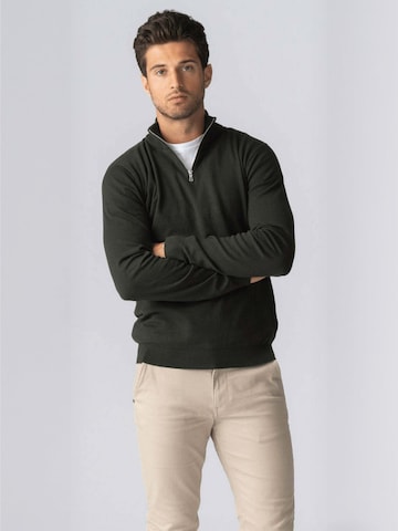 TEESHOPPEN Sweater ' Pullover ' in Green: front