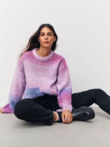 Next Pullover in Lila