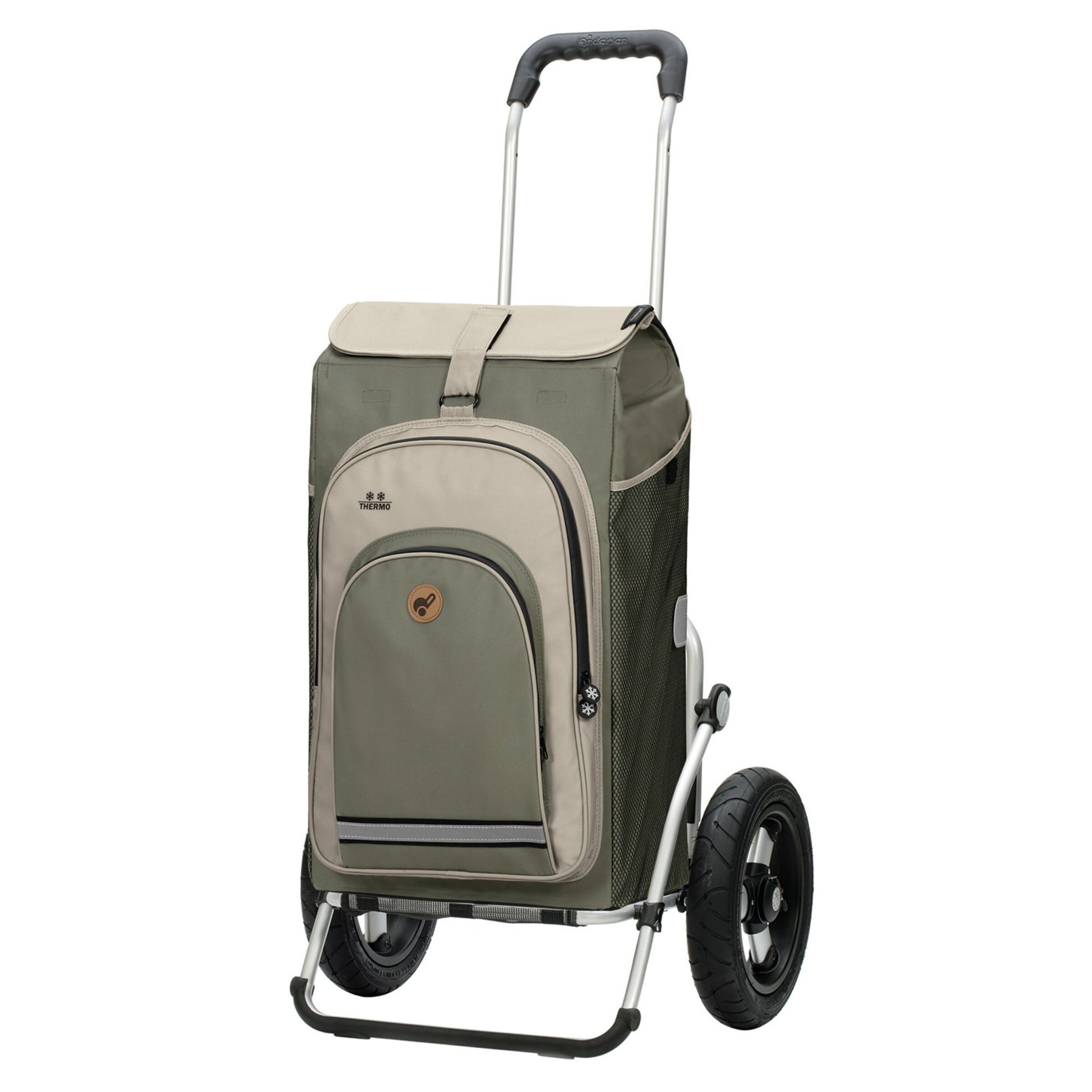 Andersen Shopper Trolley in Grau: Vorderseite
