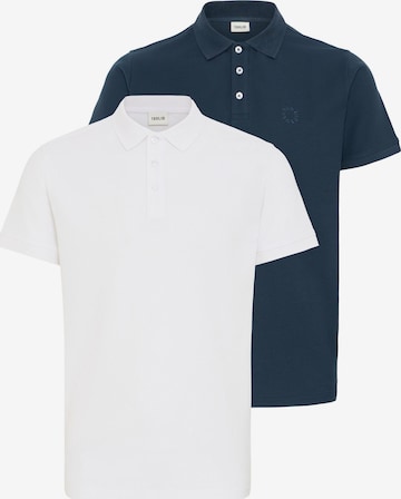 Maglietta 'SDHATTIM' di !Solid in blu: frontale