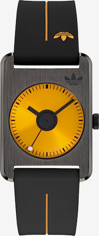 ADIDAS ORIGINALS Analog watch in Black: front