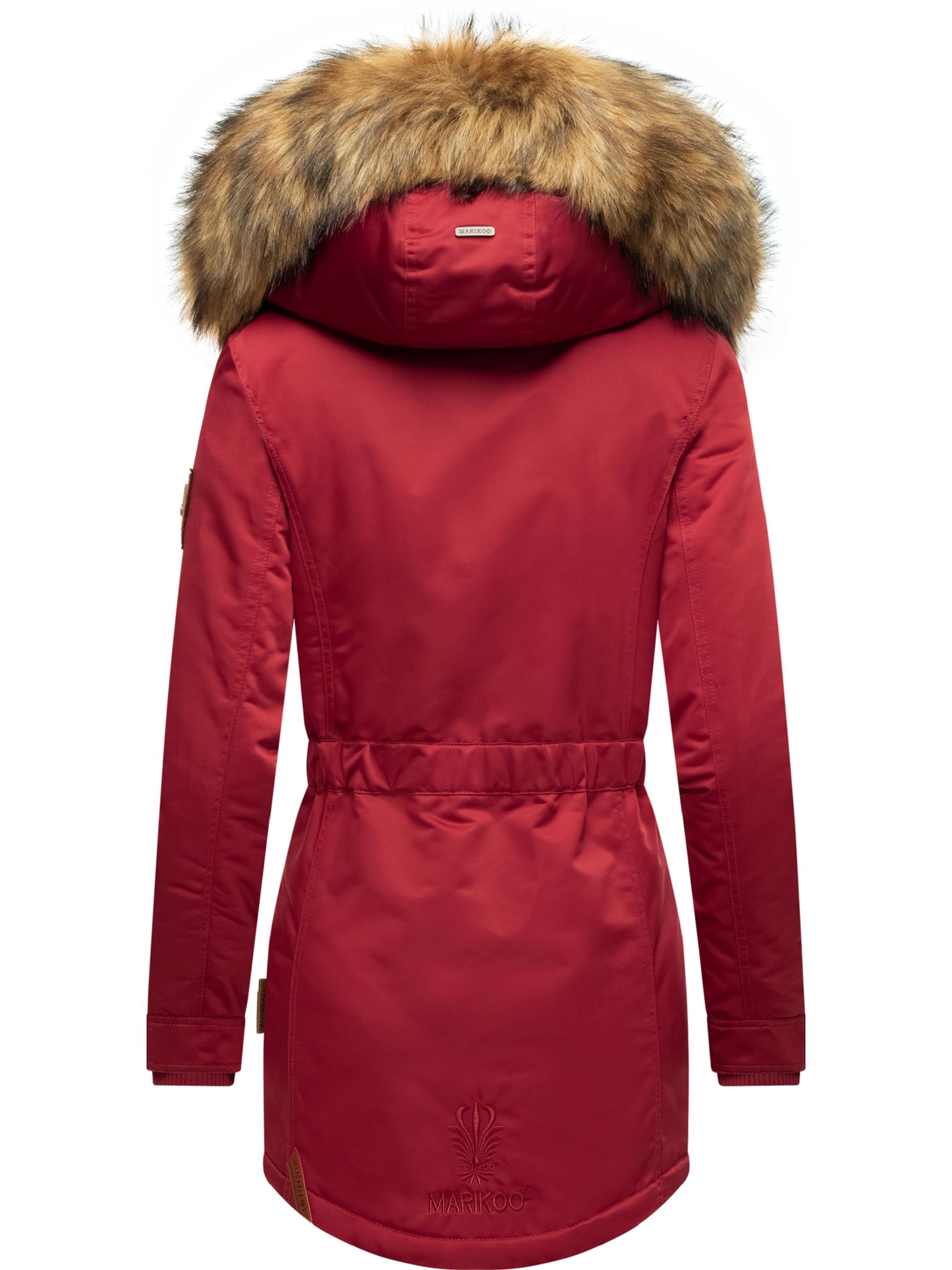 Cappotto invernale 'Sanakoo' di MARIKOO in rosso