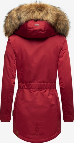 MARIKOO Płaszcz zimowy 'Sanakoo' w kolorze czerwony