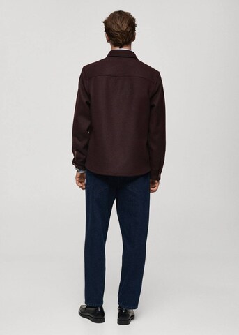 MANGO MAN Jacke 'Mayfair' in Rot