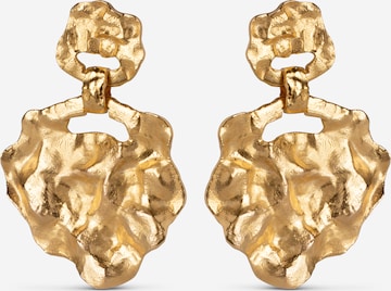 ENAMEL Copenhagen Earrings 'Windy' in Gold: front