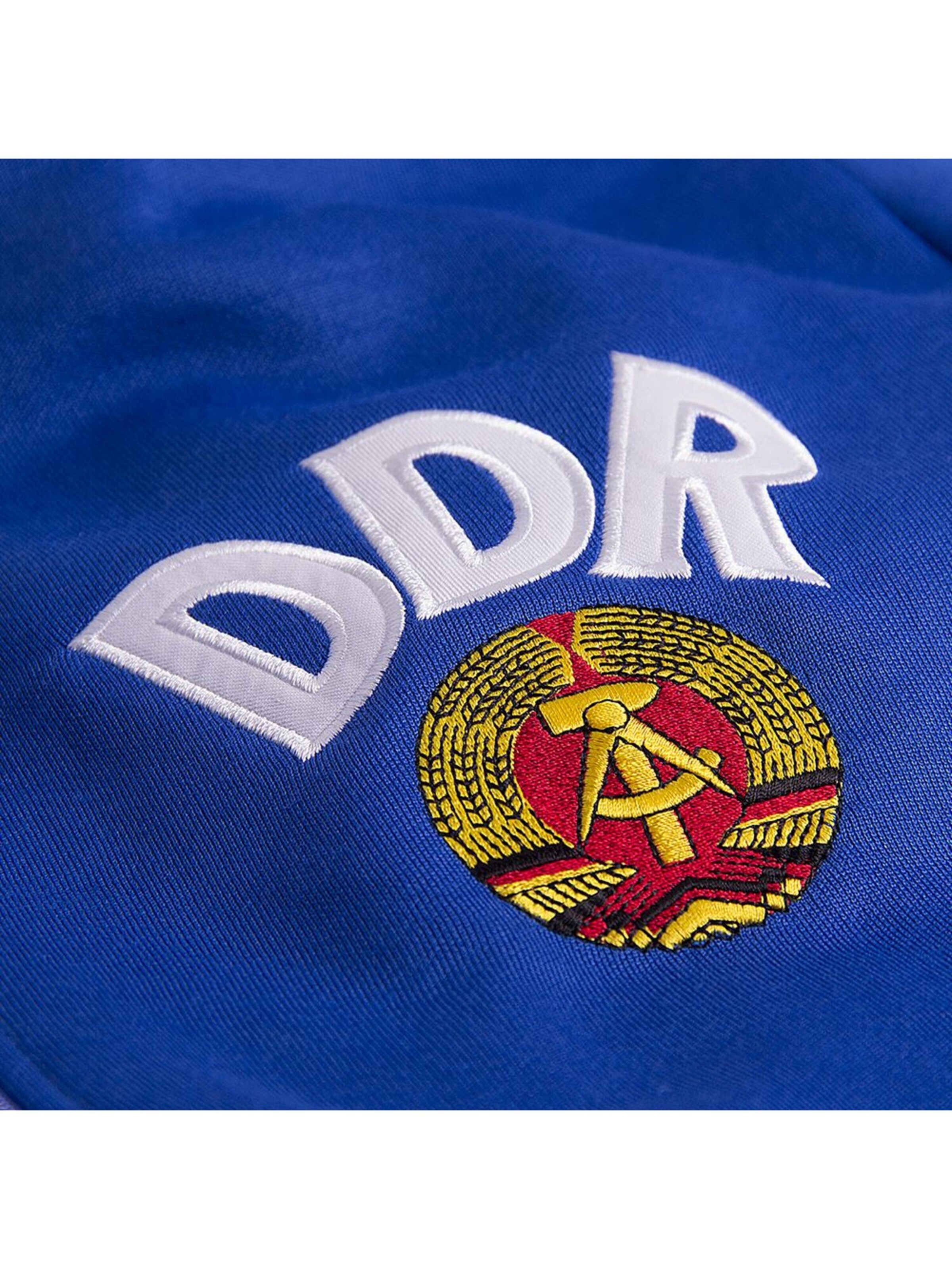 Copa Training Jacket 'DDR Retro 1970er' in Blue