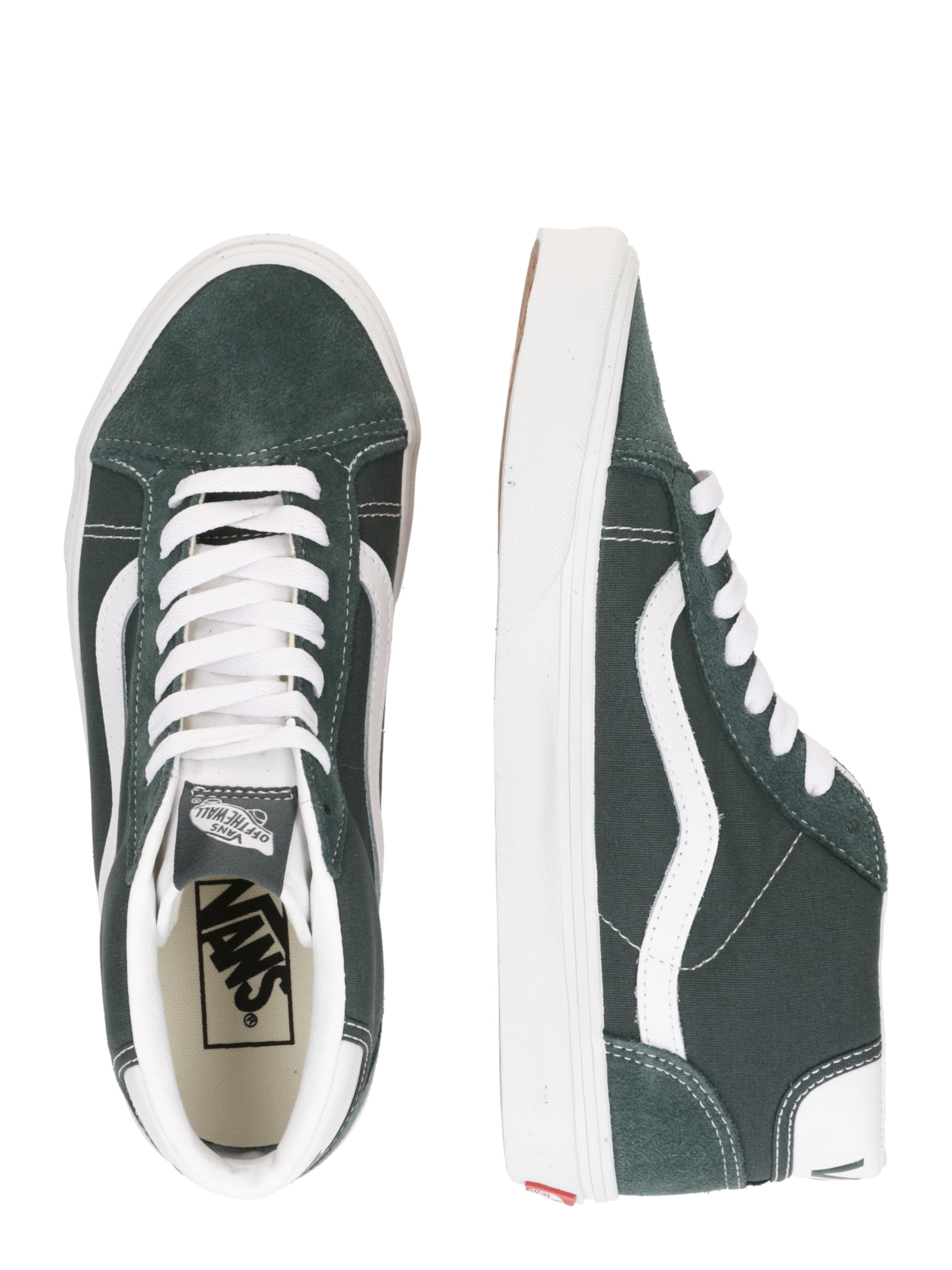 VANS Visoke superge 'Skool 37' | zelena barva