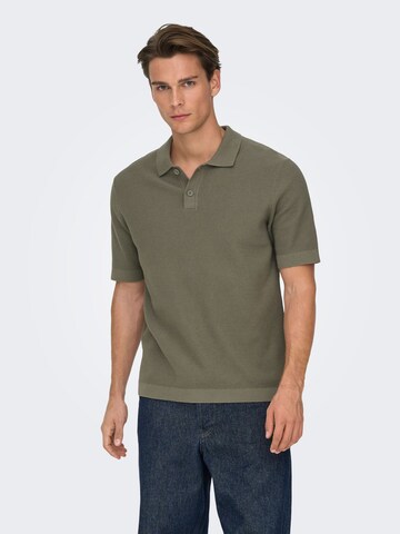 Pull-over 'ONSTony' Only & Sons en gris : devant