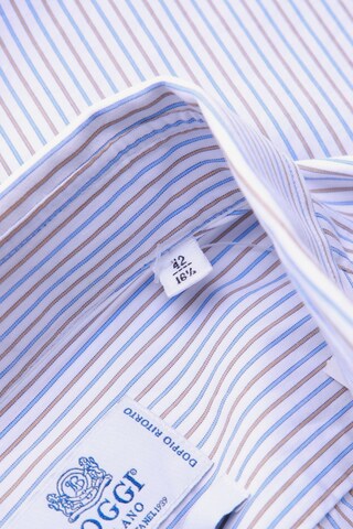 Boggi Milano Button Up Shirt in L in White
