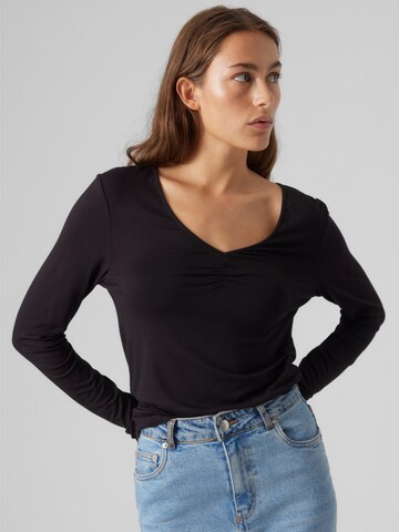 VERO MODA Shirt 'ALBERTE' in Black